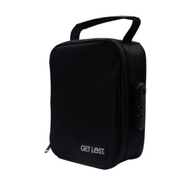 GET LOST Smell-Proof Premium Stash Bag with Combination Lock  - Black FREE SHIPPING