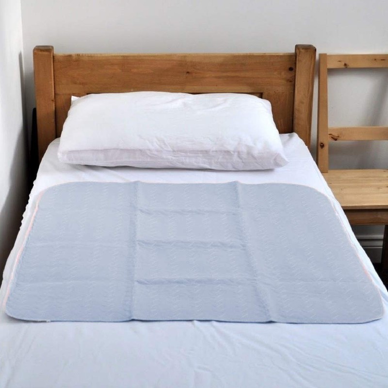 Incontinence Washable Bed Pad,Blue