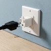 3 Prong to 2 Prong Outlet Plug Adapter Grounding Converter