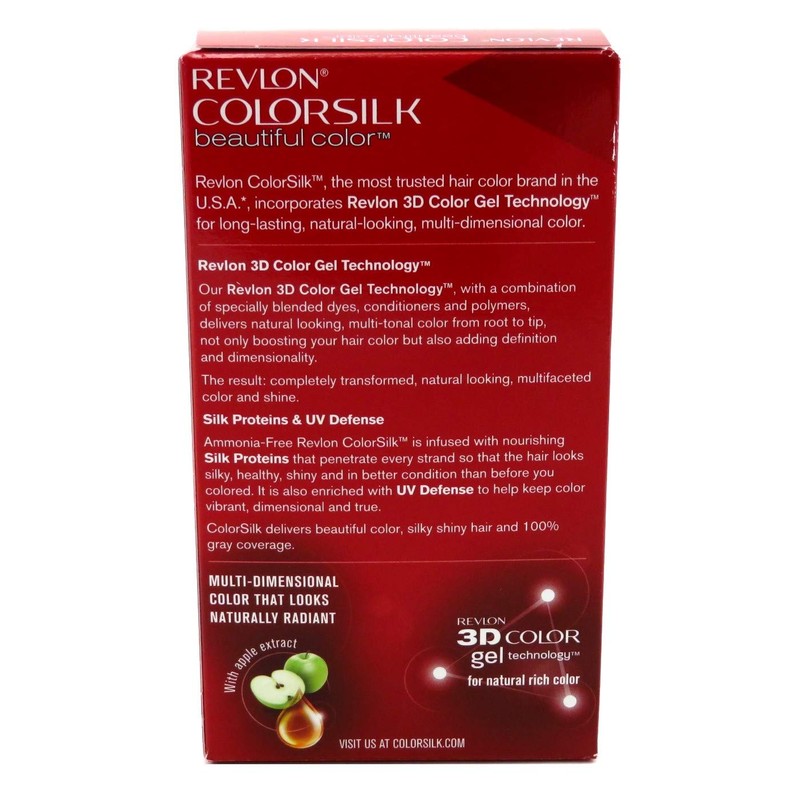 Revlon Colorsilk #42 Medium Auburn (3 Pack)