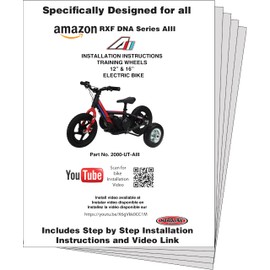 Hardline Products USA Wheels for Tots Training Wheels (DNA - OLALA - TUIBOKA)