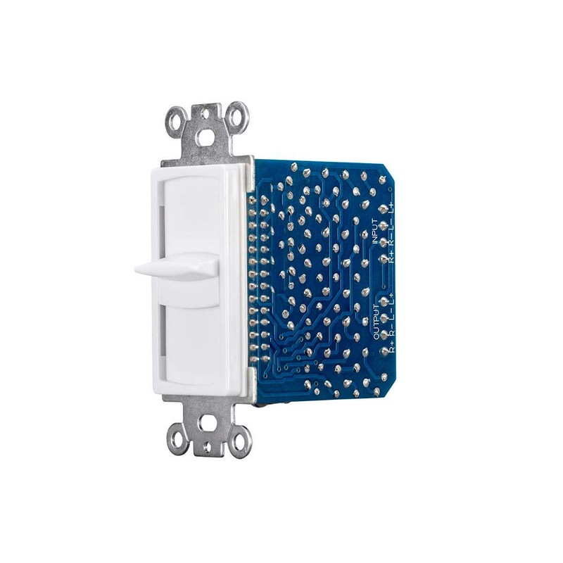 Monoprice 120-Watt Slider Resistance Speaker Volume Control, 12-Position Switch, 36dB