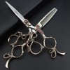 5.5 High-end Hair Stylist Professional Hairdressing Scissors Set Barber Scissor Cut