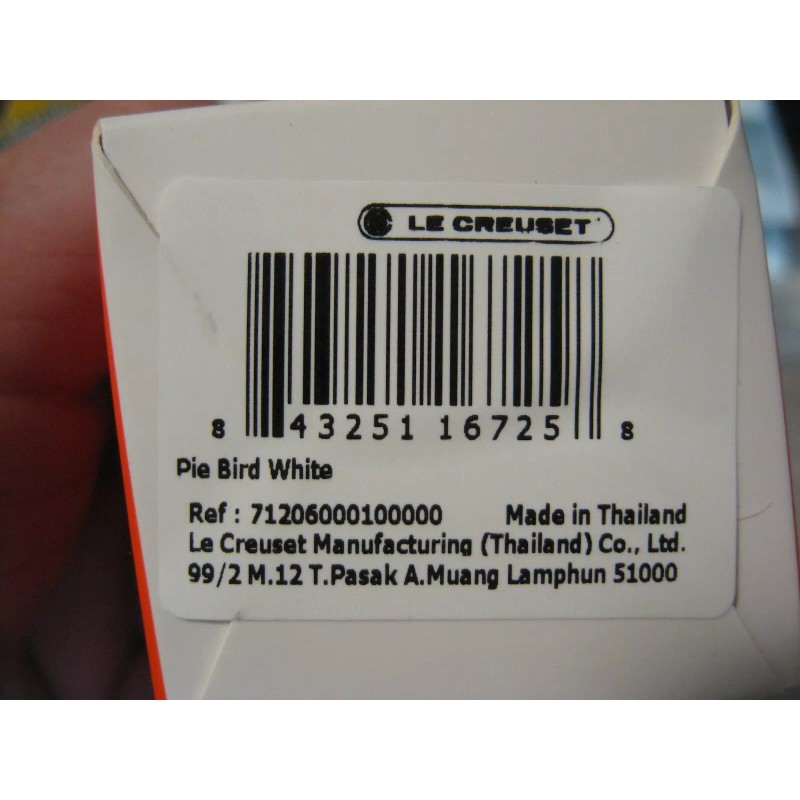 Le Creuset RARE Le Creuset 3 1/4" Pie Bird Baking