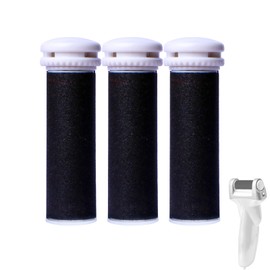 3 Pack Replacement Roller Refills Head Compatible with Emjoi Micro Pedi Callus Remover, Micro Pedi Replacement Rollers, Ideal for Feet Pedicure Accessories