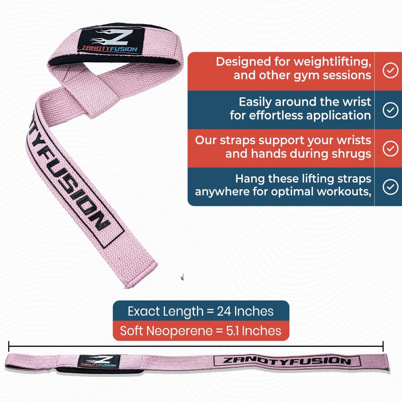 Weight Lifting Straps | Wrist Support Powerlifting Strap | Heavy