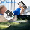 CINOTON 65W LED Flood Lights Outdoor, IP65 Waterproof Exterior Security