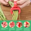 2 Pcs Runner Bean Slicer and Stringer - Strong Mini