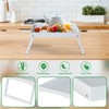 Bamboo Bed Tray Table with Folding Leg, Breakfast in Bed