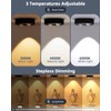 Yiliaw LED Motion Sensor Puck Lights Indoor, Small Rechargeable Under