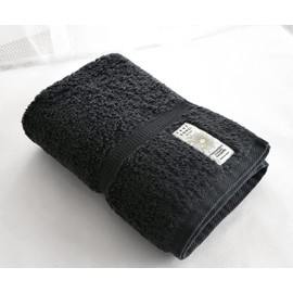 TRUE TOWEL Classic Hotel Petite Bath Towel, Luxury Imabari Towel (Navy)