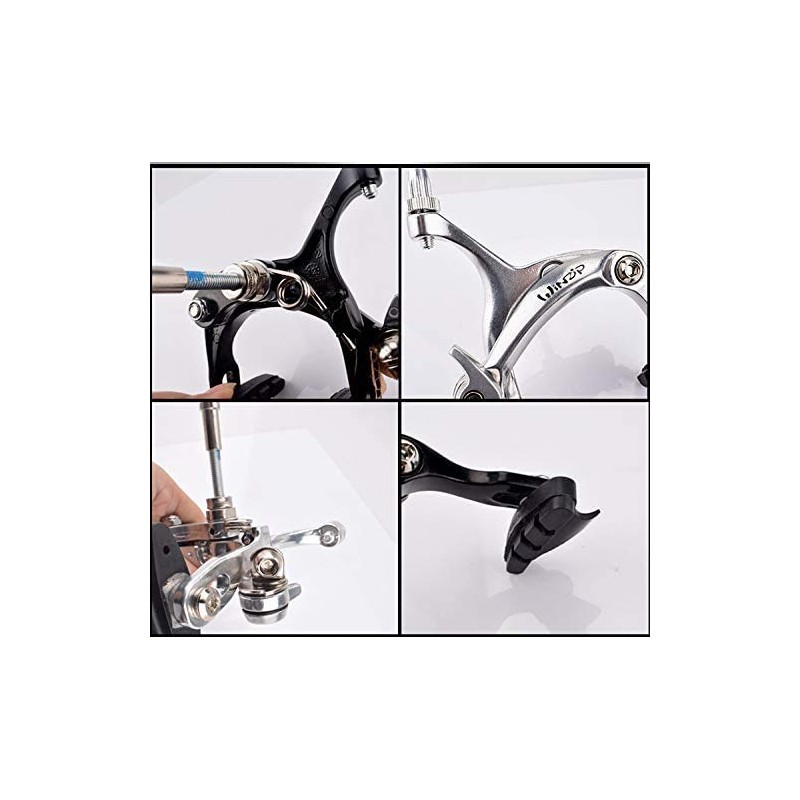 UPANBIKE Road Bicycle Fixed Gear Bike Aluminum Alloy Front Rear