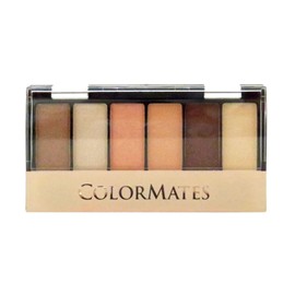 COLORMATES Mineral 6-Pan Eyeshadow Natural Beauty