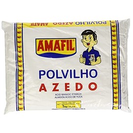 5 Set - Sour Manioc Starch Amafil- 35.2 oz | Polvilho Azedo Amafil - 1 kg