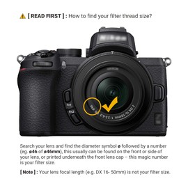 JJC Professional 46mm Circular Polarizer Polarizing Filter HD 18-Layer CPL Filter for Nikon Z50 II Z50 Z30 Z fc Zfc + Z 16-50mm Kit Lens, for Panasonic G7 + Lumix 14-42mm Kit Lens & Other 46mm Lenses