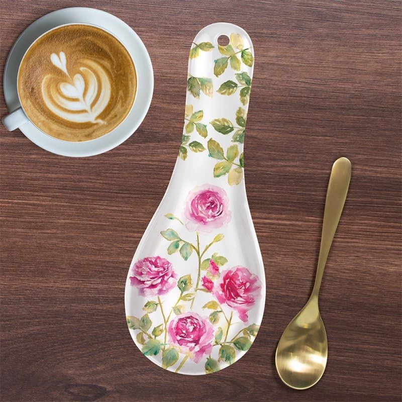 Leonardo Collection Rose Garden Spoon Rest Melamine