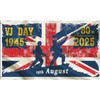 VJ Day 80th Anniversary Flag Victory over Japan Remembrance Day
