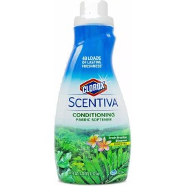 Clorox Scentiva Conditioning Fabric Softener Fresh Brazilian Blossoms 48 Loads
