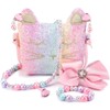 Luxureux Deluxe 10-Piece Princess Accessories, Children's Sparkling Costume, Transforming into