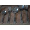 Takakuwa Metal Classical Tea Spoon, Antique Size: Approx. W13.5 900541