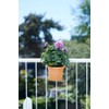 Elho Green Basics Potholder Allin1 Metal Planter, Mild Terra, 27