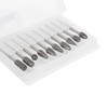 20pcs Woodworking Burr File Set Cemented Carbide Rotary Burrs Files