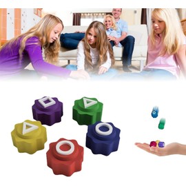 Korean Traditional Play Game, Gonggi Jack Stone Pebbles Set -Korean Folk Game Set, Stone Pebbles Set, Throwing Game, Five Stones Catching Game, Hand  