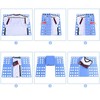 winvin Large Adult T-Shirt Folder Shirt Folding Board t Shirts