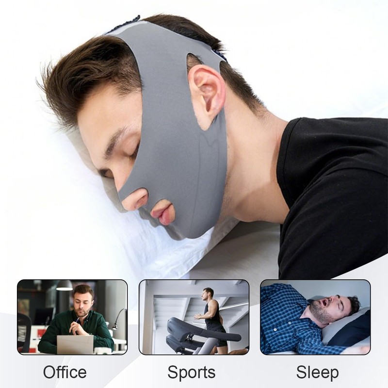 GGUFAY Full Face Lifting Maske, für Doppelkinn und schlaffe Gesichtshaut,