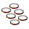 6pcs Heat Resistant Tape Residue Free Polyimide Sublimation Thermal Tape
