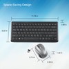 Verbatim Wireless Keyboard and Mouse Combo Compact Silent 2.4GHz Lag-Free