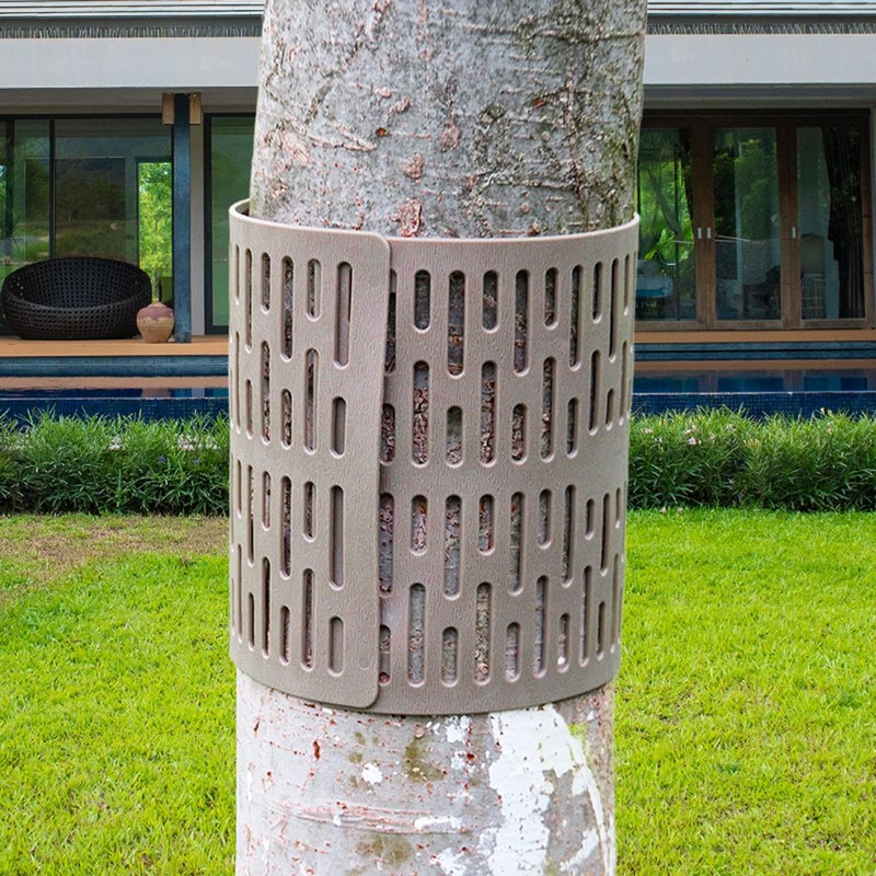 Folpus 3Pcs Tree Trunk Protectors Trunk Guard Reusable Flexible Protecting