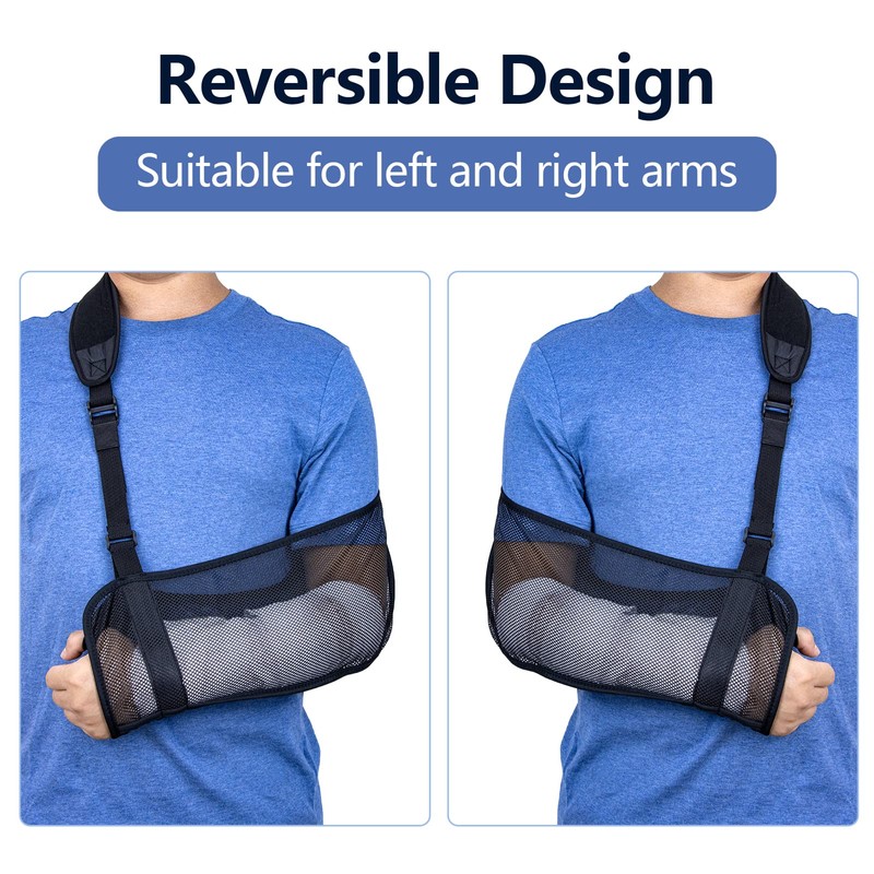 Mesh Arm Sling Shoulder Lightweight Breathable Arm Shoulder Sling Adjustable