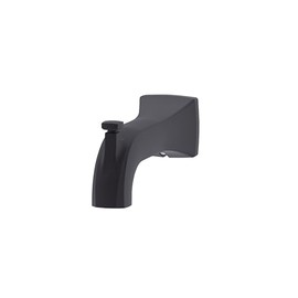 Symmons Oak Diverter Tub Spout in Matte Black