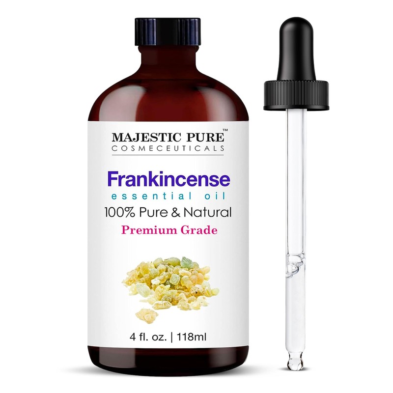 Majestic - Aceite esencial de incienso puro, 118 ml para