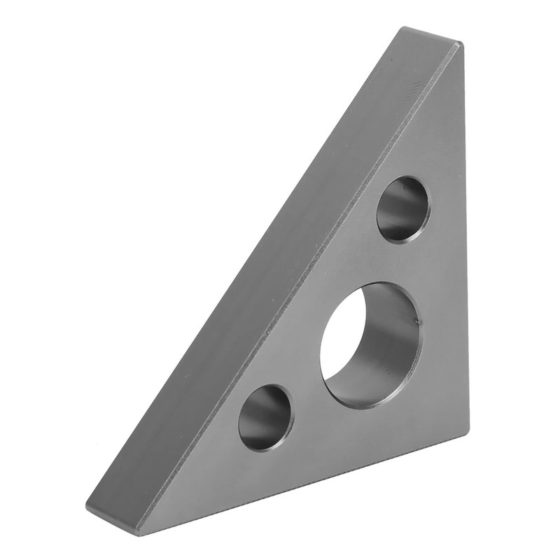Tbest Angle Blocks, 45/90 Degrees Matte Aluminum Alloy Mini Right