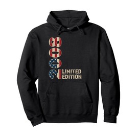 17th Birthday Gift Boy Vintage Born 2008 Turning 17 Year old Pullover Hoodie