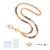 MORSUNBELA Lanyard Lanyard Card Case with Strap Retractable ID Holder