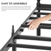 ZIYOO 14 inch Metal Queen Bed Frame with Vintage Style,