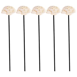 5pcs Rattan Dried Flowers Essential Oil Reed Diffuser Rose Flower Diffuser Sticks Refills Reed Diffuser Refill Oil Diffuser Refill Aromatherapy Supplement Stick Handmade Flowers