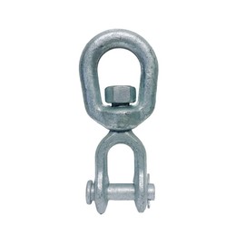 3/4" JAW Eye Swivel Marine Mooring Galvanized 7200 Lbs WLL Positioning Swivels