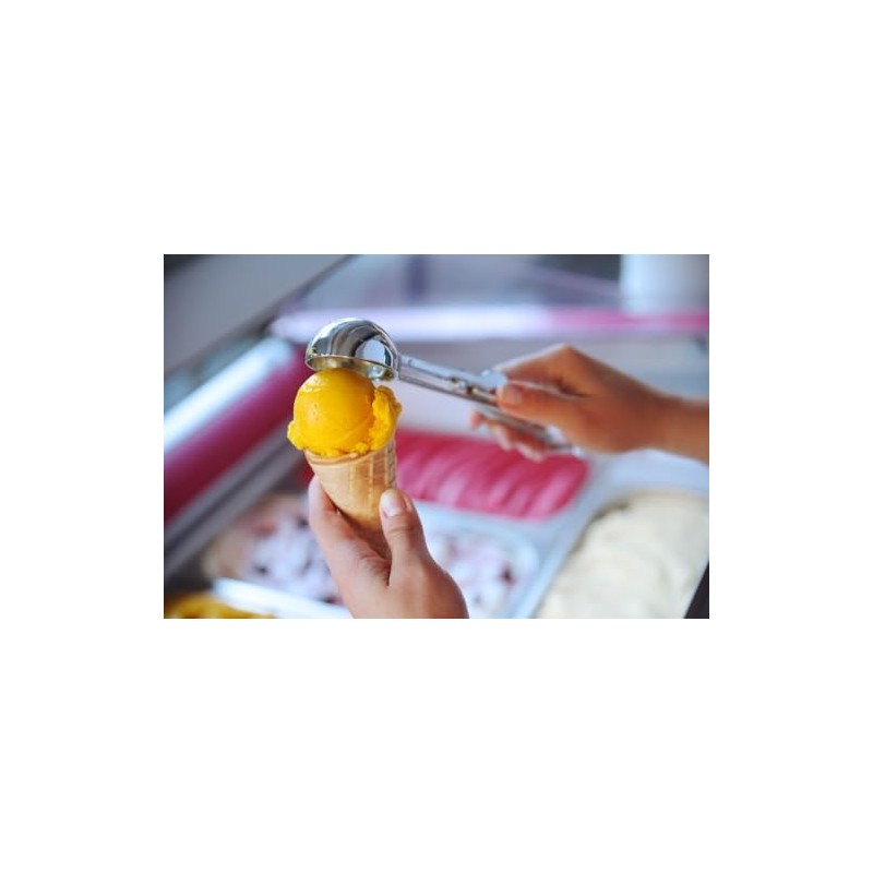 HENDI Ice Cream Scoop, Ice Cream Spoon, 1/30, Diameter 50