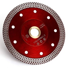 YIJING 4.5" Super Thin Diamond Saw Blade Porcelain Tile Blade with 7/8"-5/8" Arbor for Cutting Ceramic Porcelain Tile Granite Marble(4.5"-1pc)
