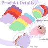 Pack of 80 Presentation Cards Cloud 14 x 23 cm