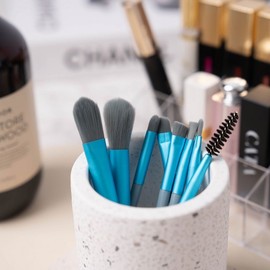 Pastel Portable Makeup Makeup Brush 8 Types 3ea