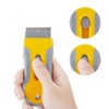 WEGAZ-2 Pack Razor Blade Scraper with 100 Extra carbon steel