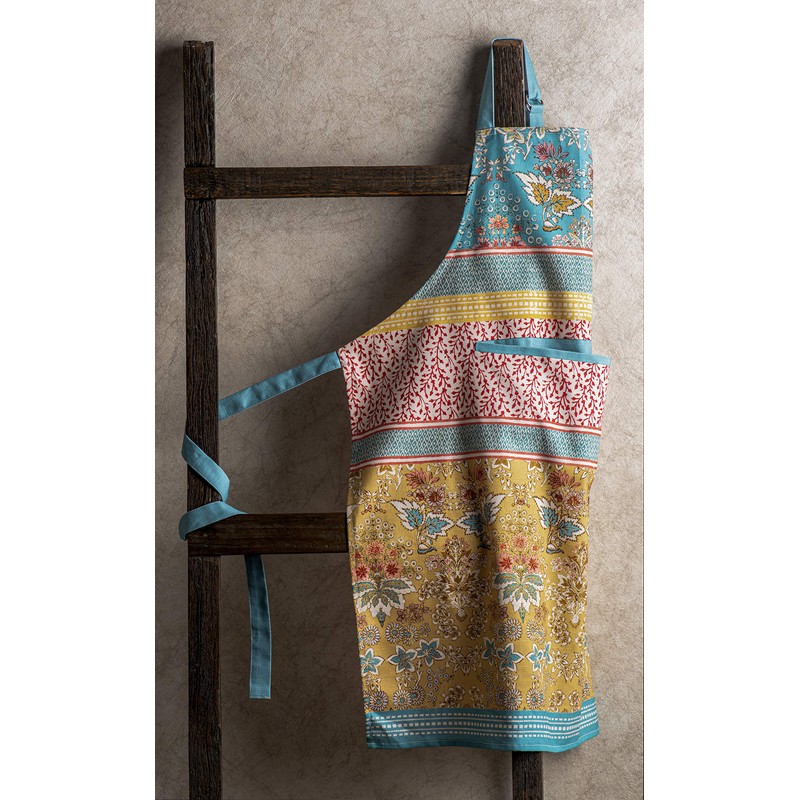 Maison d'Hermine 100% Cotton 1-Piece Kitchen Apron with Adjustable Neck
