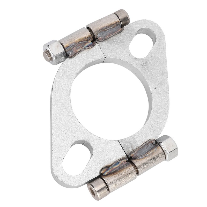 2inch Flat Oval Split Repair Exhaust Flange Replacement Accessory