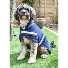Rhinegold Dog Fleece-28(70cm)-Navy