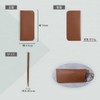 FEISEDY B1194 Eyeglass Case, Leather, Sunglasses Case, Slim, Thin, Soft,